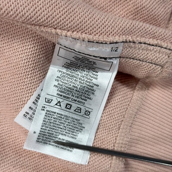 Adidas Stella McCartney Hoodie Full Zip Pink Zebra Print Hood Pockets Size M NWT - Picture 12 of 13